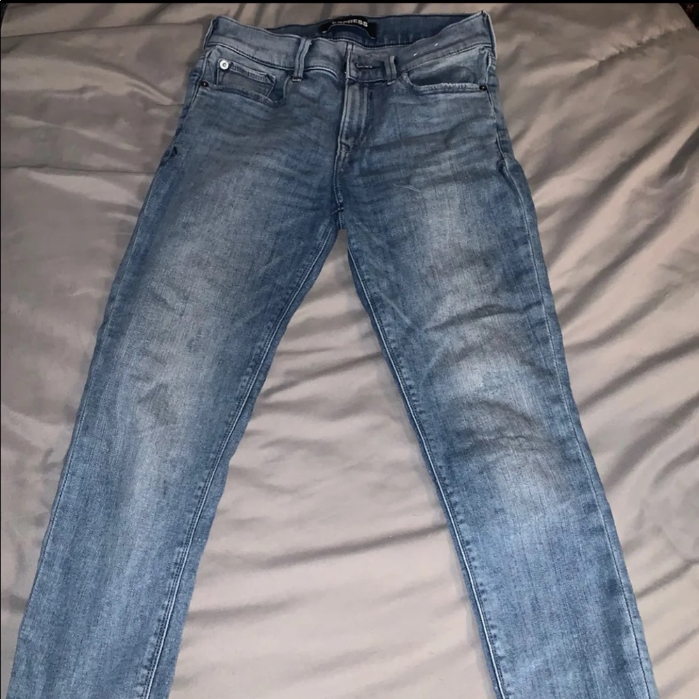 Express skinny jeggings